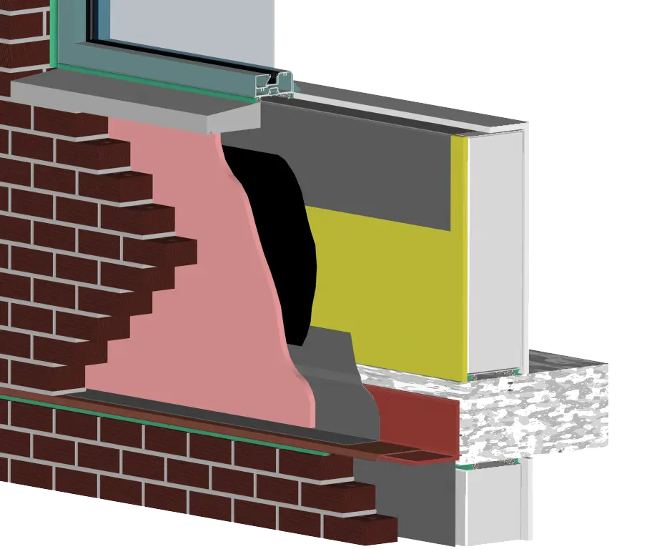 vapor permeable air barrier